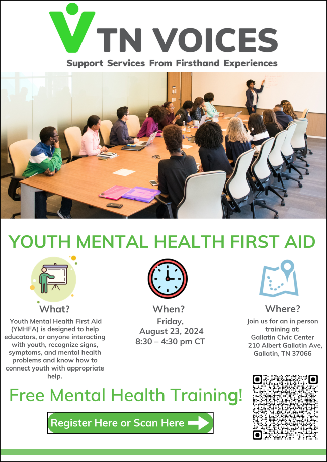 Youth First Aid poster